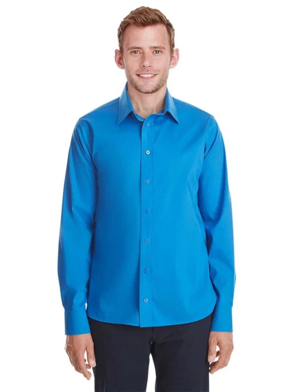Slim Fit Dress Shirt in French Blue - Classic Men's Shirt